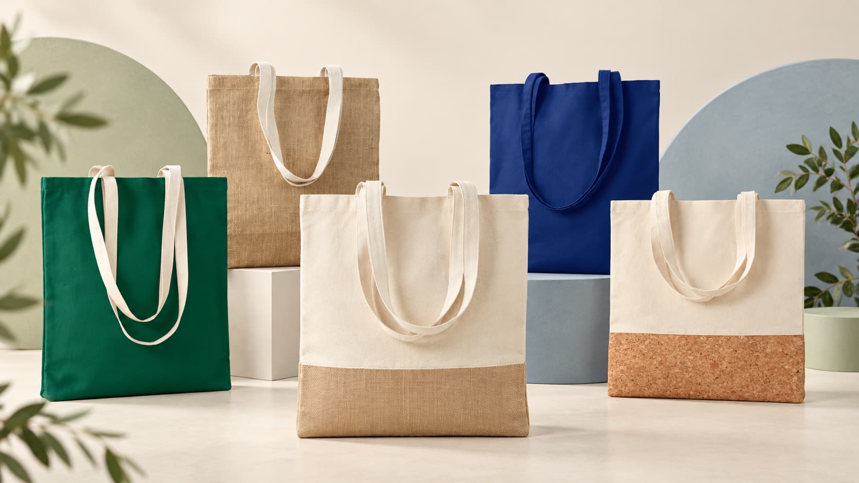 Tote Bags publicitaires personnalisés en coton et matières naturelles