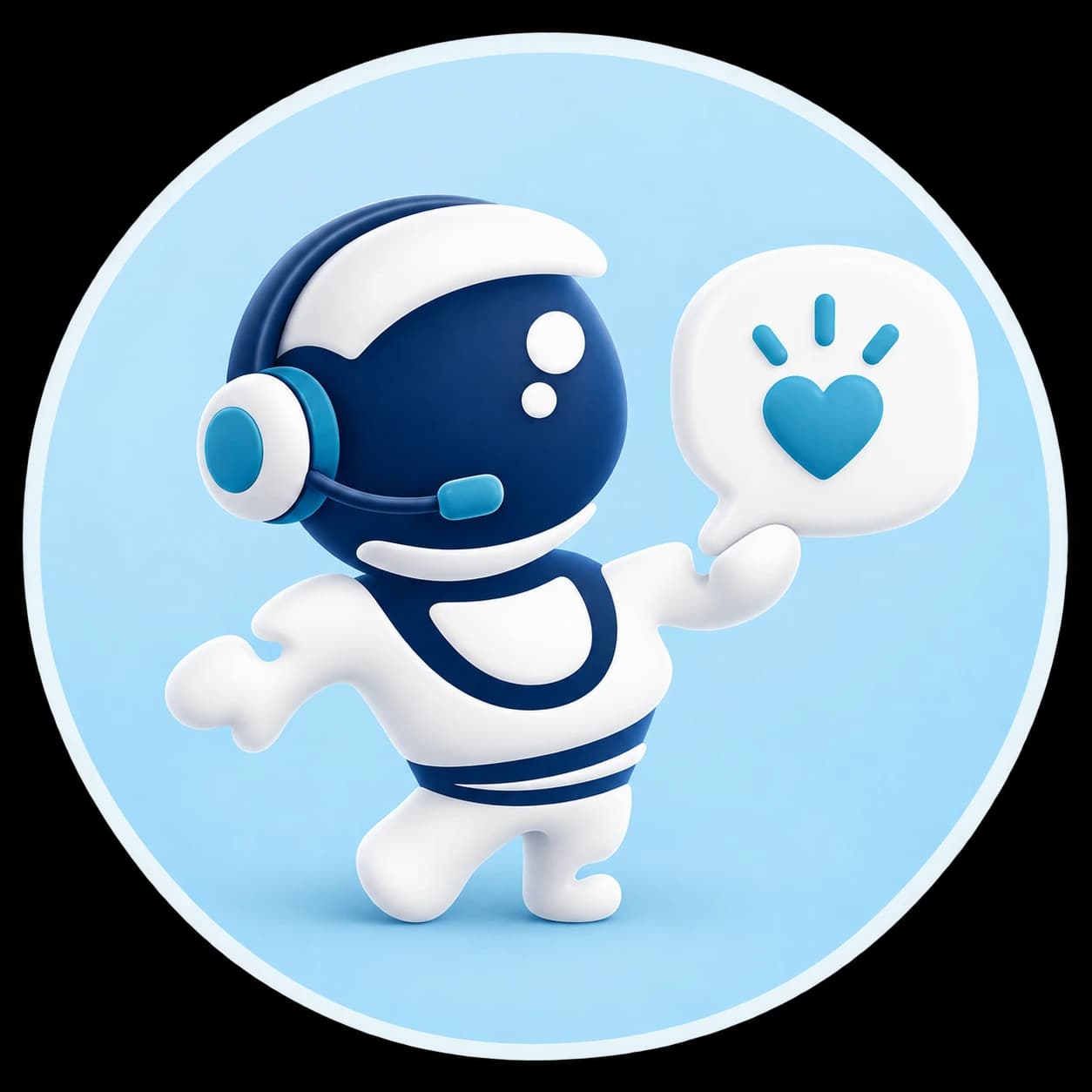 Mascotte Aveniris représentant le conseil humain