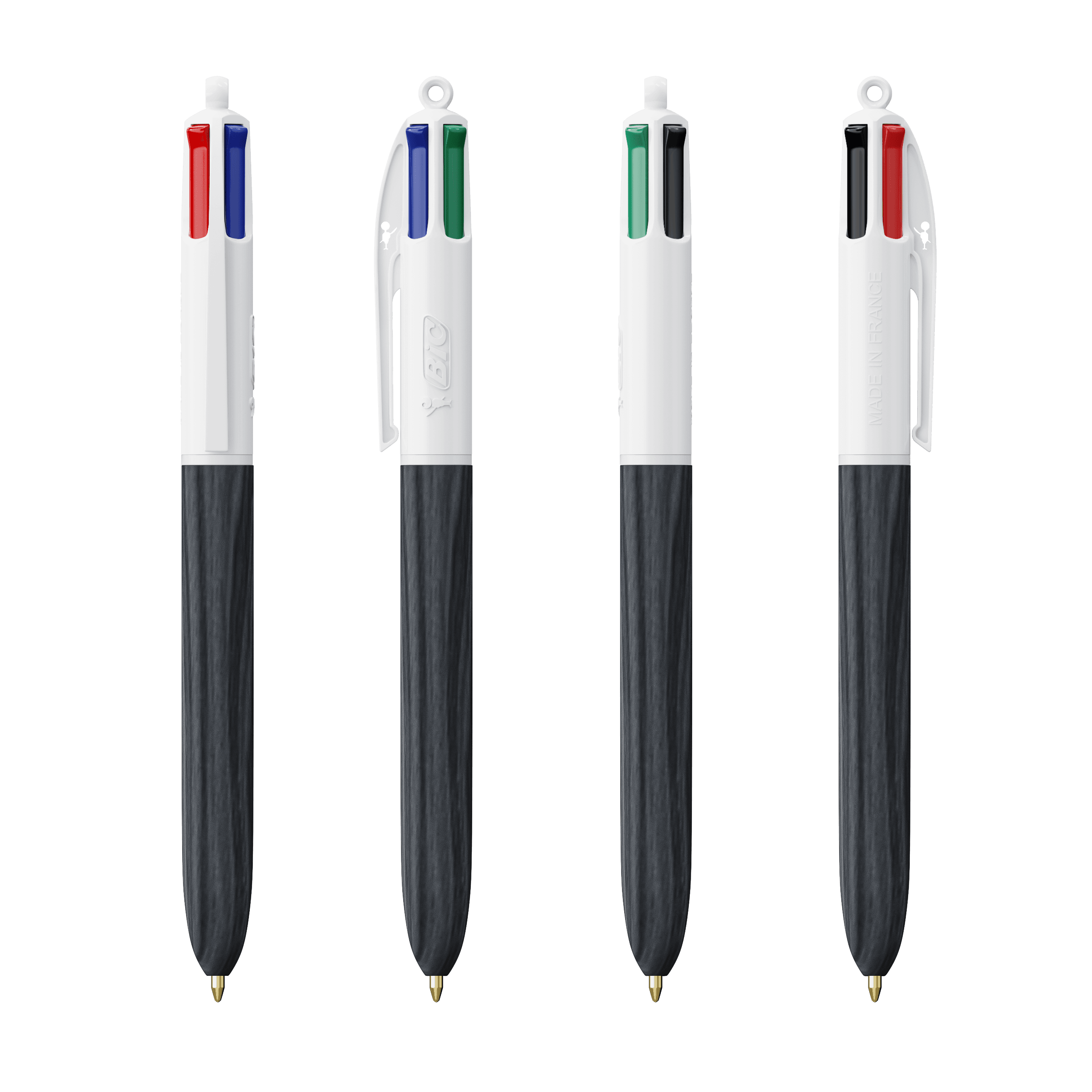 BIC® 4 Couleurs® Wood Style with Lanyard personnalisable