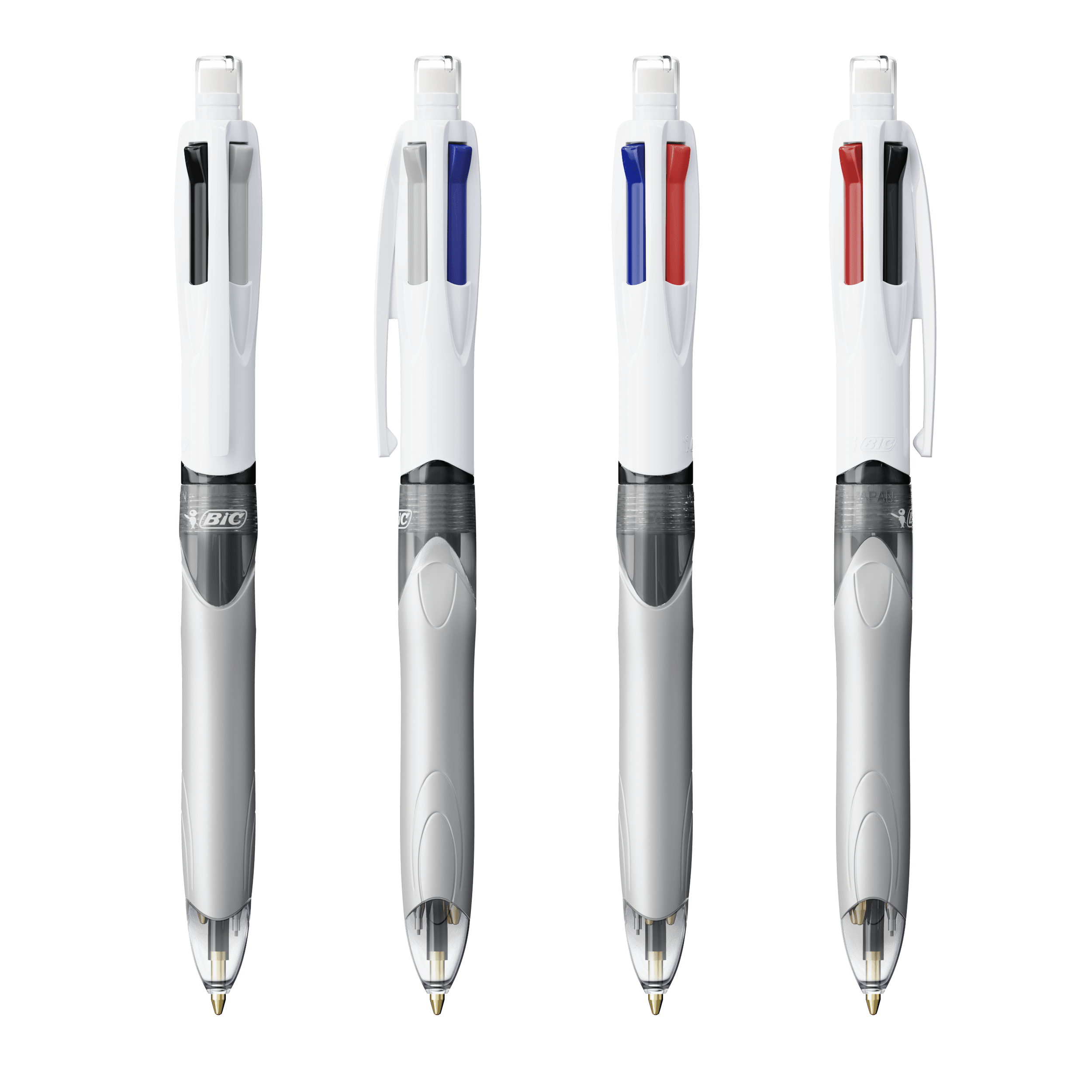 BIC® 4 Couleurs® 3+1Hb ballpen personnalisable