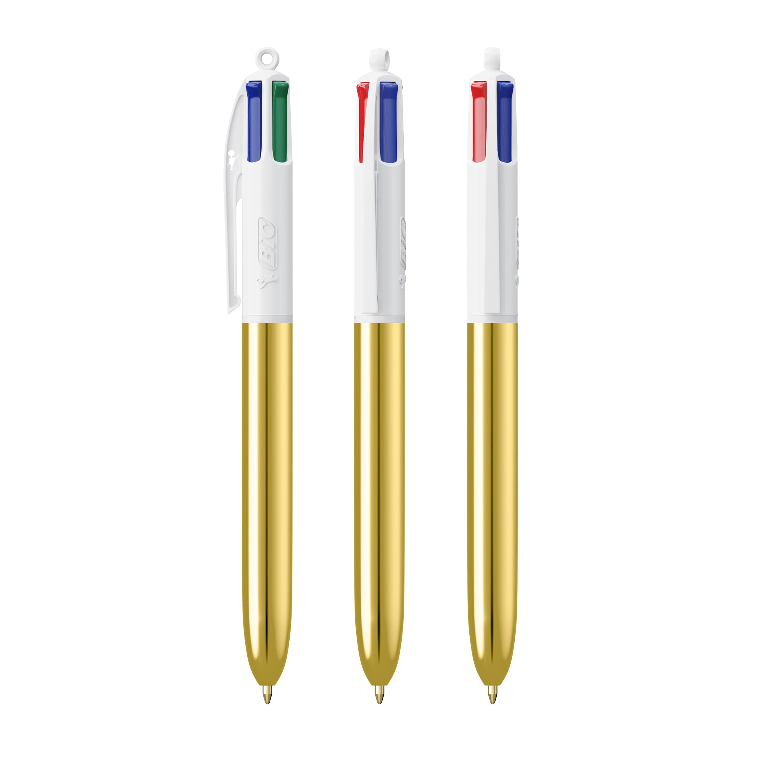 BIC® 4 Couleurs® Shine ballpen personnalisable