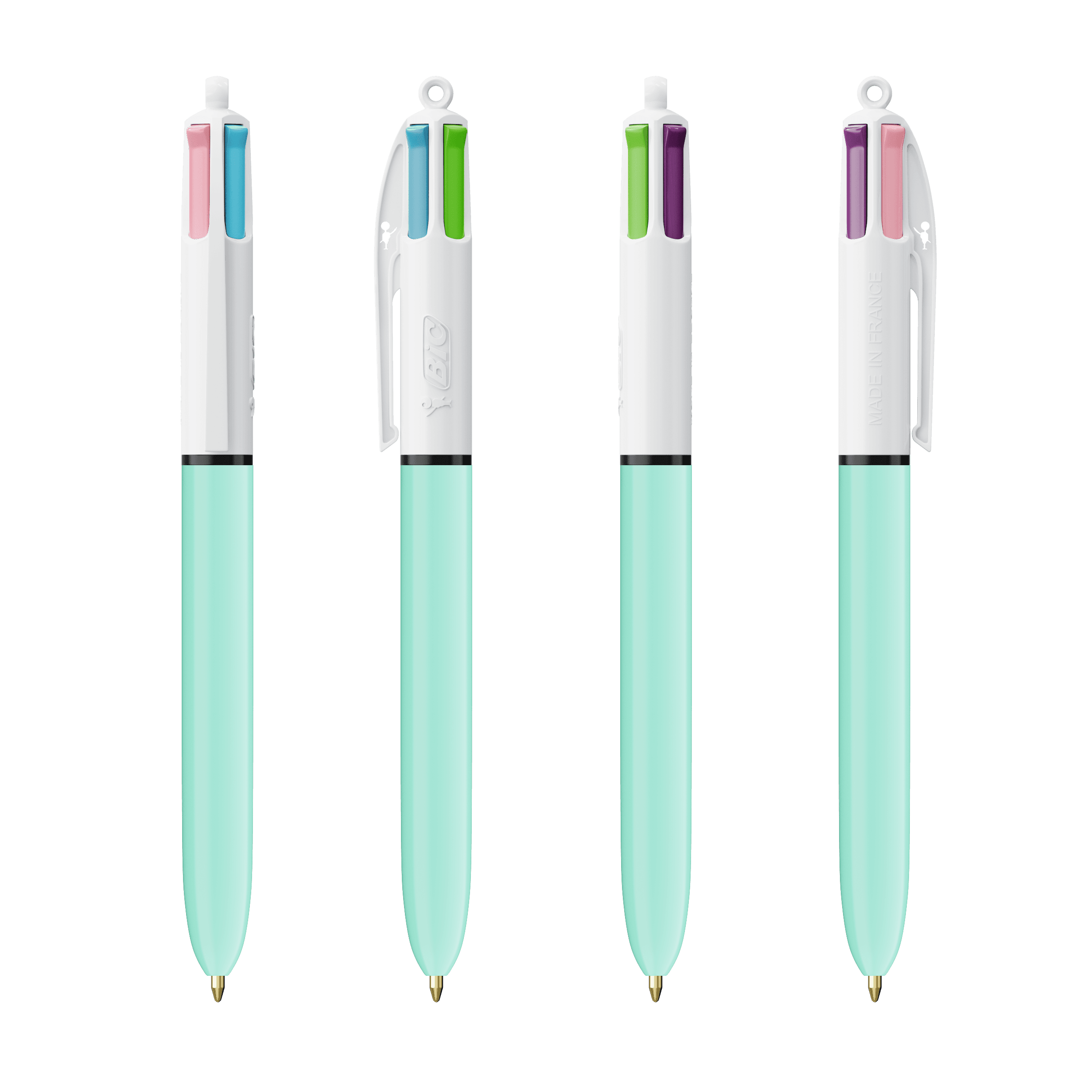 BIC® 4 Couleurs® Fashion with Lanyard ballpen personnalisable