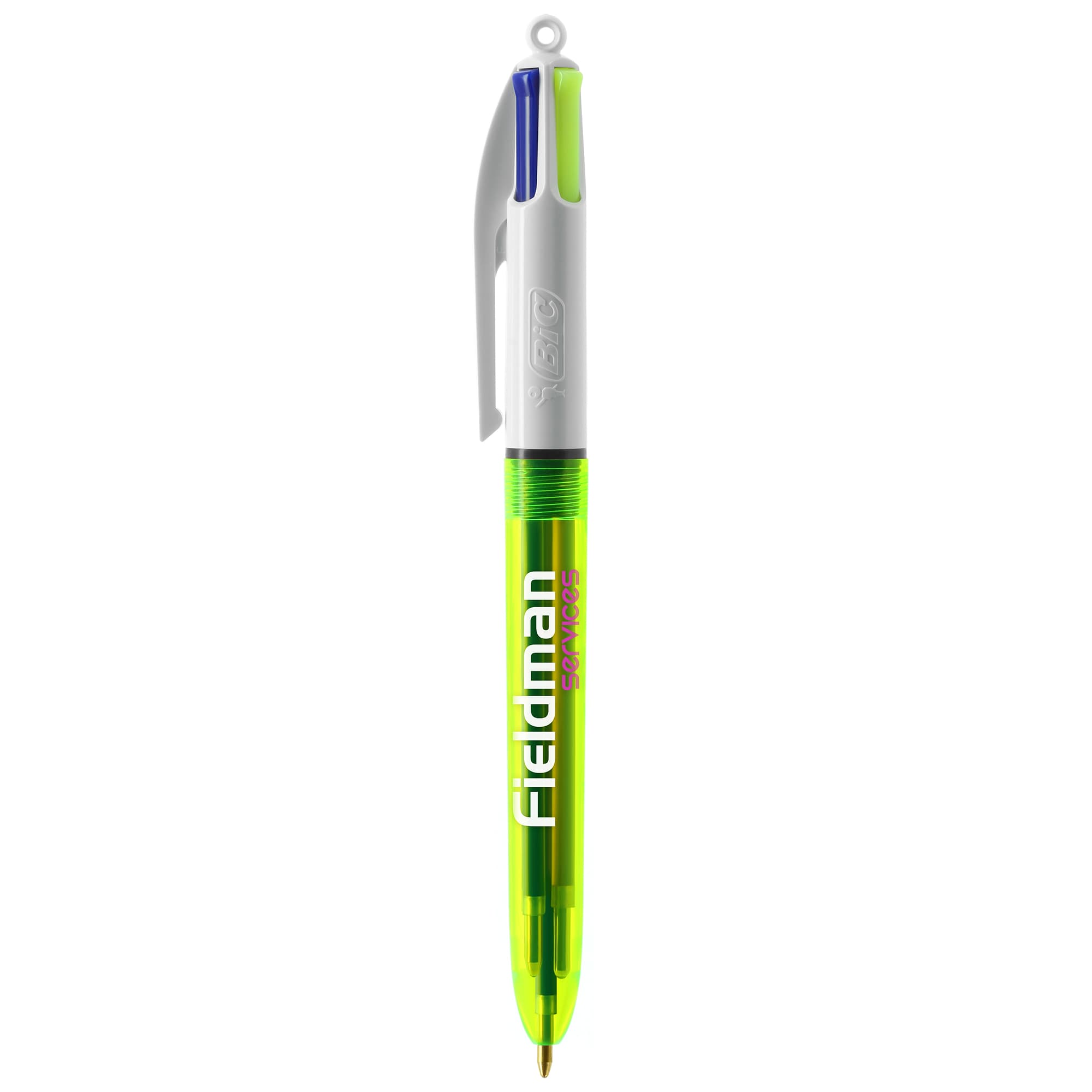 BIC® 4 Couleurs® Fluo ballpen personnalisable