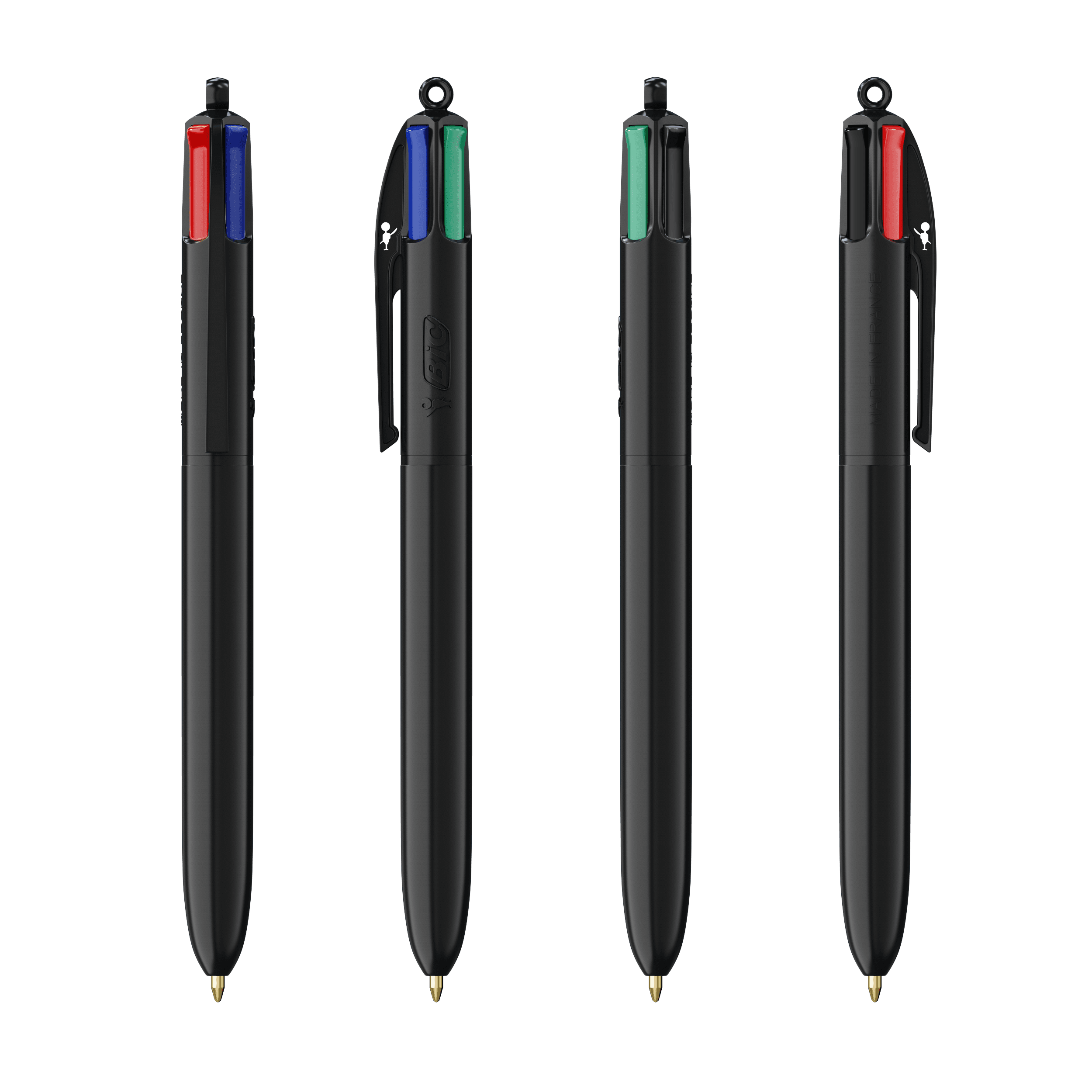 BIC® 4 Colours® ECO + lanyard personnalisable