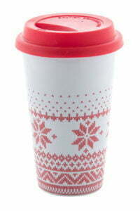 Mug avec couvercle décors Noël