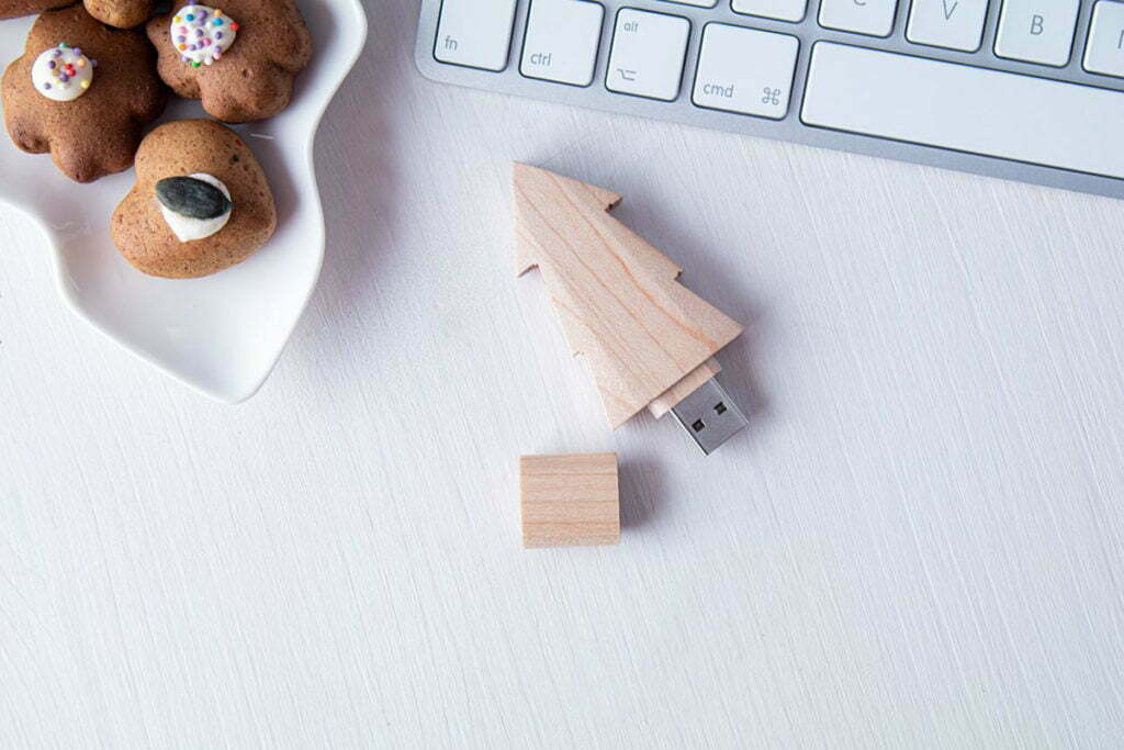 cle_USB_Sapin_Noel_bois cle_USB_Sapin_Noel_bois