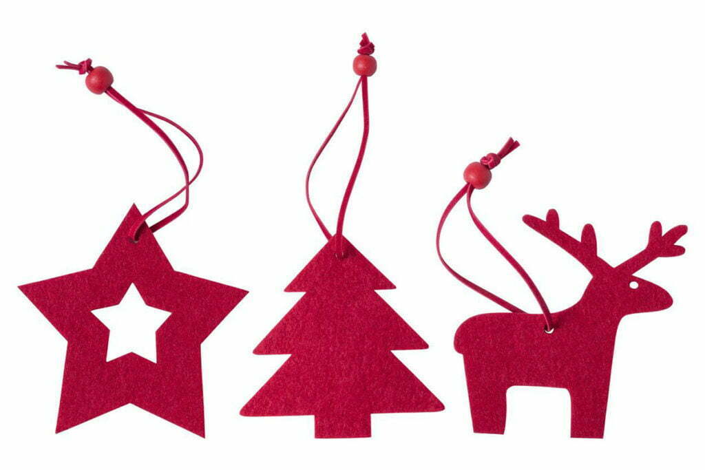 set_decoration_noel_feutre set decoration noel feutre
